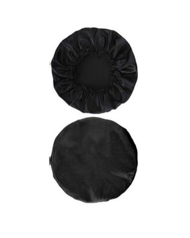 Luxury Silk Bonnet - BLACK